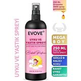 Evove Cosmetics 250 ml Bebek Pudrası Uyku ve Yastık Spreyi Rahatlatıcı Koku ile Dinlenme