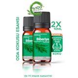 Evove Cosmetics Esansiyel Yağ 2x10ml %100 Saf & Doğal Ortam Oda Kokusu Uçucu Koku Esansı Buhardanlık Difüzör Kokusu