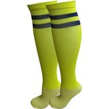 Evox 7-14 Yaş Çocuk Profesyonel Futbol Çorabı Tozluk.konç Sarı Lacivert