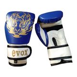 Evox Çocuk Boks Kickboks Muay Thai Eldiveni 4 6 8 Oz Mavi