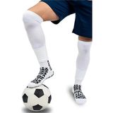Evox Tabansız Bilek Üstü Çorap Futbol,basketbol,voleybol,yoga - Beyaz