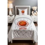 EVPANYA Basketbol Potası Desenli Pike Seti