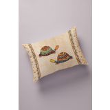 EVPANYA Dekoratif Boncuk Kapitone Yüzey Yastık Kılıfı ( 50x70cm ) 133