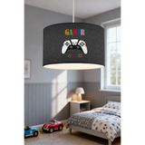 EVPANYA Gamer Oyuncu 12 Desenli Çocuk Odası Avize