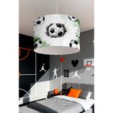 EVPANYA Gri Yeşil Futbol Topları Desenli Çocuk Odası Avize