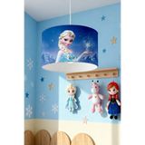 EVPANYA Mavi Elsa Desenli Çocuk Odası Avize