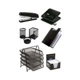 Evrak Rafı Metal 4'lü Mekanizma Perfore 3'lü Set Ve Zımba Makinası Ergonomik Tasarım Kaneks Diğer