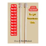 Evren Ev Tekstil Bambu Örgü Şişi