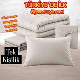 Evren Ev Tekstil Tek Kişilik-Türkiye'de Ilk Ekonomik 4' Lü Uyku Seti - Gri