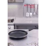 EVREN MUTFAK 24 cm Maestro Krep Tava, Horeca Non-Stick Krep Tavası 24 cm - Siyah