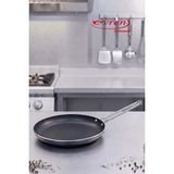 EVREN MUTFAK 28 cm Chef Krep Tava, Horeca Non-Stick Krep Tavası 28 cm - Siyah