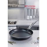 EVREN MUTFAK 32 cm Bistro Krep Tava, Horeca Non-Stick Krep Tavası 32 cm - Siyah