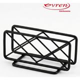 EVREN MUTFAK Peçetelik 14 Cm, Horeca Kağıt Mendil Peçetelik 14 cm - Siyah