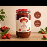 Evrence Organic El yapımı Zara/Sivas Kuşburnu Marmelatı.Şeker oranı %25.Gıda Mühendisi Evren Çelik - 650 gr