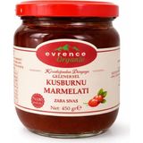 Evrence Organic Sivas Zara el yapımı Kuşburnu Marmelatı(Şeker oranı%25).Gıda Mühendisi Evren Çelik. - 450 gr
