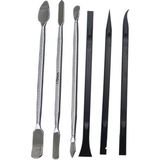 Evrensel 6in1 Bilgisayar Telefon Onarım Aletleri Seti Sökme Bıçakları Gözetleme Açma Aracı Plastik ve Metal Sökme Levye Kiti Telefon Spatula El Alet Takımı