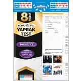 Evrensel 8. Sınıf İngilizce Konu Özetli Yaprak Test (Yeni) (Kapak değişebilir)