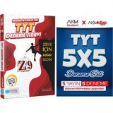 Evrensel Basım Yayın TYT Z9 Ileri Seviye ve Akm Deneme Seti 2 Kitap