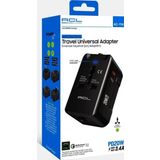 Evrensel Eu Us Au Uk Priz Fiş Çevirici Dönüştürücü Seyahat Adaptörü 2 Type-C 1 Usb Çıkışlı Adaptör