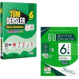 Evrensel İletişim 6. Sınıf Tüm Dersler Soru Bankası + Deneme Seti 2 Kitap Güncel Müfredat