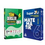 Evrensel İletişim 6. Sınıf Tüm Dersler Ve Örnek Akademi Süper İkili Matematik Seti 2 Kitap