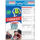 Evrensel Iletisim 8. Sinif Turkce Yeni Nesil Yaprak Test 2023