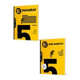 Evrensel İletişim Yayınları 5.Sınıf Hız Yayınları Paragraf + Din Kültürü Soru Bankaları / Güncel Müfredat / 2 Kitap / Yeni