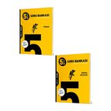 Evrensel İletişim Yayınları 5.Sınıf Hız Yayınları Türkçe + Sosyal Bilgiler Soru Bankaları / Güncel Müfredat / 2 Kitap / Yeni