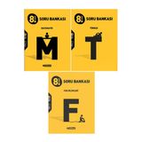 Evrensel İletişim Yayınları 8.Sınıf Hız Yayınları Matematik + Türkçe + Fen Bilimleri Soru Bankaları / 3 Kitap Set - Güncel