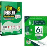 Evrensel İletişim Yayınları Evrensel Iletişim 6. Sınıf Tüm Dersler Soru Bankası + Deneme Seti 2 Kitap Güncel Müfredat