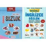 Evrensel İletişim Yayınları Resimli Türkçe Sözlük - Resimli İngilizce Sözlük 2’li Set