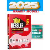 Evrensel İletişim Yayınları (Sınıf: 5) Tüm Dersler Soru Bankası / (Sınıf: 5) 1. Dönem Yazılı Notları 2025 Maarif Modeli - Tür
