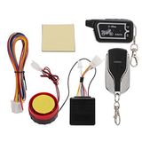 Evrensel Motosiklet 2 Yönlü Alarm Sistemi, Motosiklet İki Yönlü Alarm Sistemi Titreşimli Sesli Uyarı LCD Uzaktan Kumanda Hırsızlık Önleme Soygun Enerji Tasarrufu