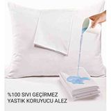 Evrizon Sıvı Geçirmez Yastık Alezi 2 Adet - 50 x 70 - Beyaz