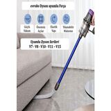 EvRobo Dyson V7 | V8 | V10 | V11 | V15 Uyumlu Elektrikli Süpürge Için Temizleme Başlığı - 1 Adet