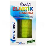 Evromed Elastik Bandaj 8x150 cm - Fıstık Yeşil