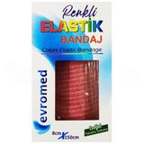 Evromed Elastik Bandaj 8x150 cm - Pembe