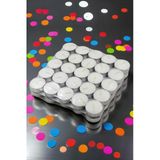 Evrosi Çok Amaçlı 50 Adet Beyaz Tealight Mum