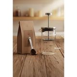 Evsane Paslanmaz Çelik Cam French Press 350 ml - Ölçü Çizgili Filtre Kahve & Bitki Çayı Demliği