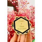 Evsay Düğün Nikah Nişan Hatıra Mahgneti Dağıtmalık Magnet 25 Adet
