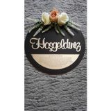 Evsay Hoşgeldiniz Kapı Süsü 30 Cm
