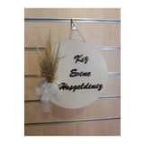 Evsay Kız Evine Hoşgeldiniz Kapı Süsü 28*28 Cm