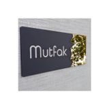Evsay Mutfak Yönlendirme Tabelası Duvar Süsü Duvar Dekoru