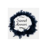 Evsay Tüylerle Süslenmiş Sünnet Tefi Vurmalı Çalgı Def Müzik Aleti Sünnet Annesi Tefi Sünnet Kınası Tefi Otrişli