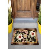 Evsebu Pienso Home Çiçek Bahçesi Dekoratif Kapı Önü Paspası