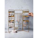 Evstyle Metal Katlanabilir Takı Askısı -Gold Renk