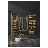 EVSTYLE METAL KATLANABİLİR TAKI ASKISI -GOLD