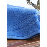 EvTeks Banyo Hamam Havlu Ultra Yumuşak Havlu Pamuk Havlu Turkish Towels - 50 x 70 cm - Mavi