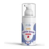 Evvahe Doğal ewahé 120 ml Çilek Kokulu Kids Köpük Sabun Doğal İçeriklerle Eğlenceli Temizlik Sağlar
