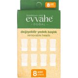 Evvahe Doğal Misvak 8li Değişebilir Yedek Başlıklar ile Ağız ve Diş Bakımı İçin Pratik Çözüm